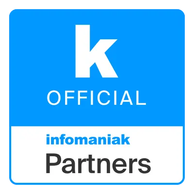 Logo Infomaniak Official Partners