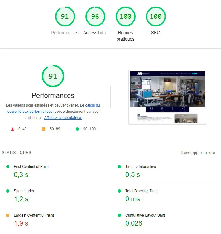 Performances Lighthouse - maintelec.eu - Swebetech
